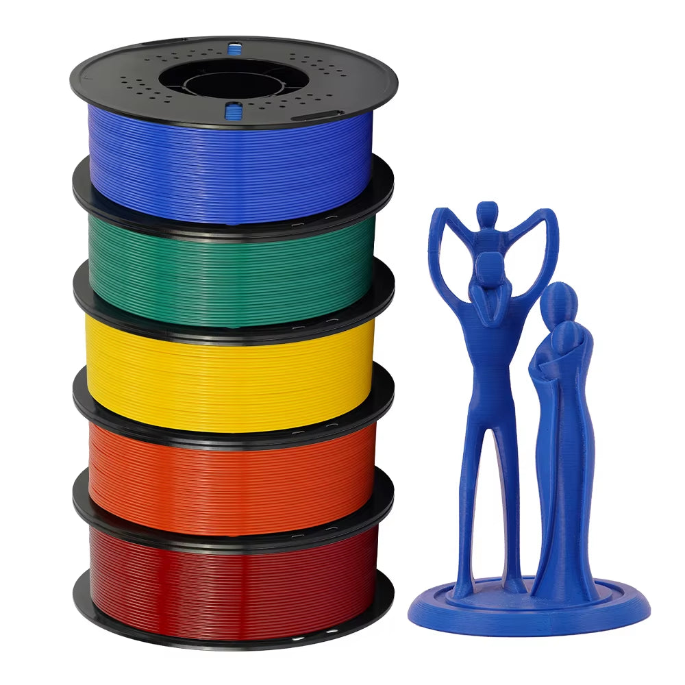 2KG 5KG 10KG PLA PETG TPU Filament 1.75Mm Dimensional Accuracy+/-0.03Mm Multicolor 3D Printer Materials for FDM 3D Printer