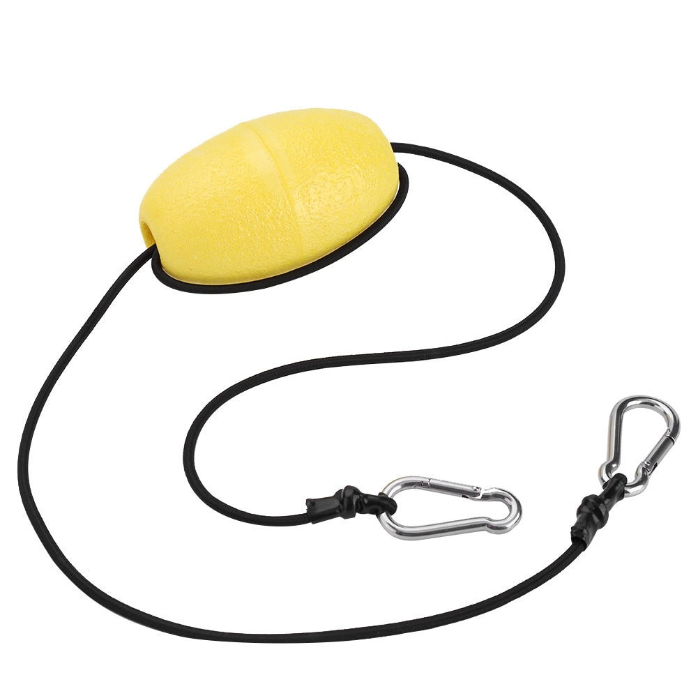 Kayak Drift Anchor Tow Nylon Rope With EVA Buoy Steel Clips Kayak Accessory