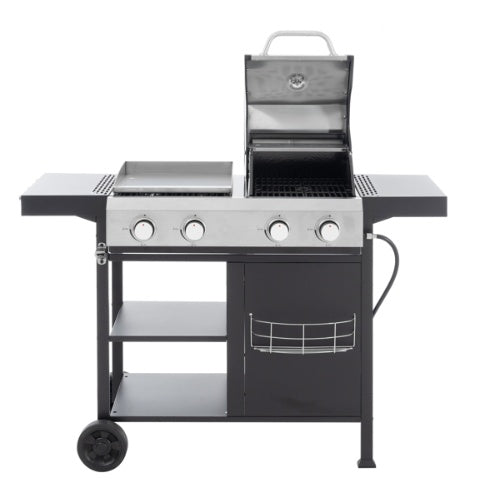 Multi-purpose Burner, Gas Grill And Grill Combination