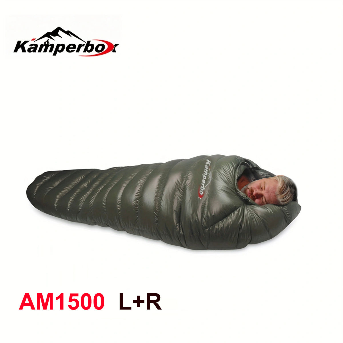 Kamperbox Outdoor Down Sleeping Bag Winter Warm And Waterproof Outdoor Sleeping Bag Camping Tourism Down Sleeping Bag