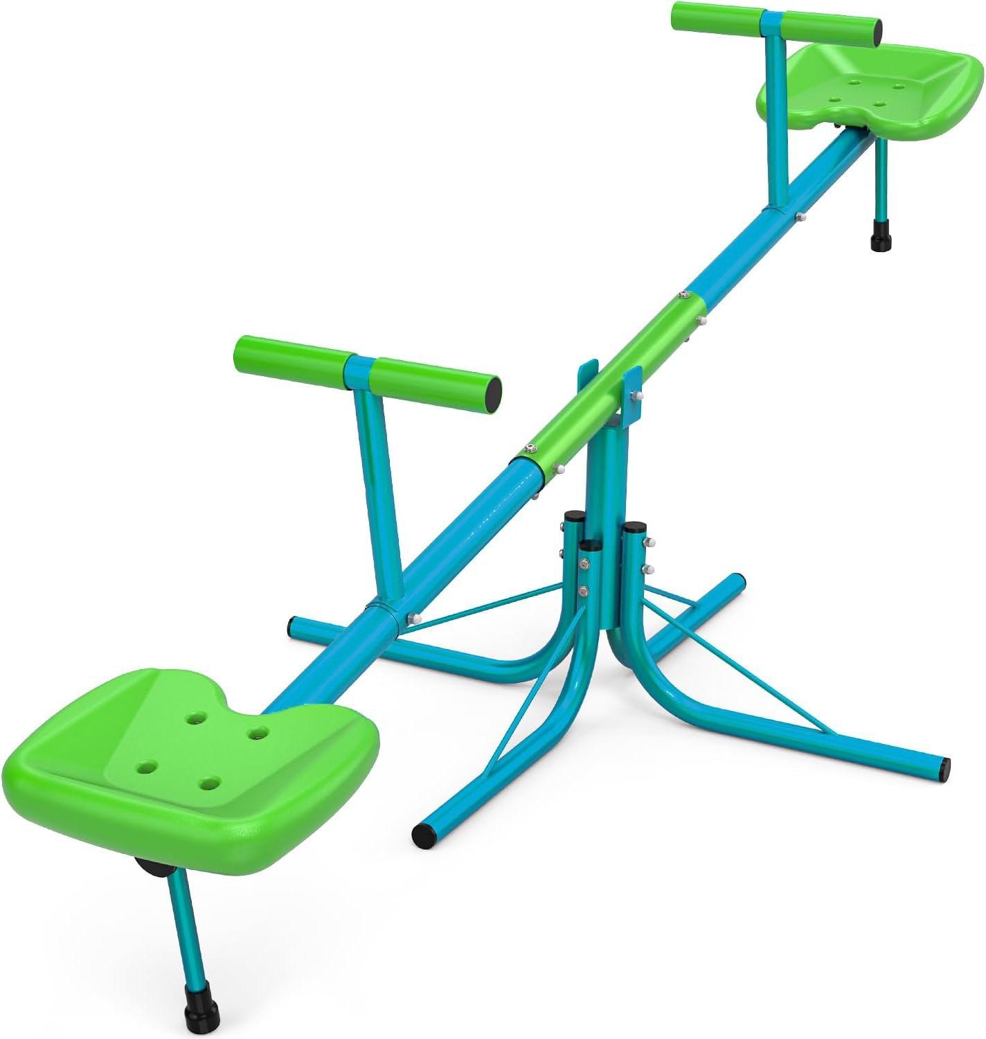 Outdoor Seesaw 360 Degree Rotating Seesaw Playground Equipment