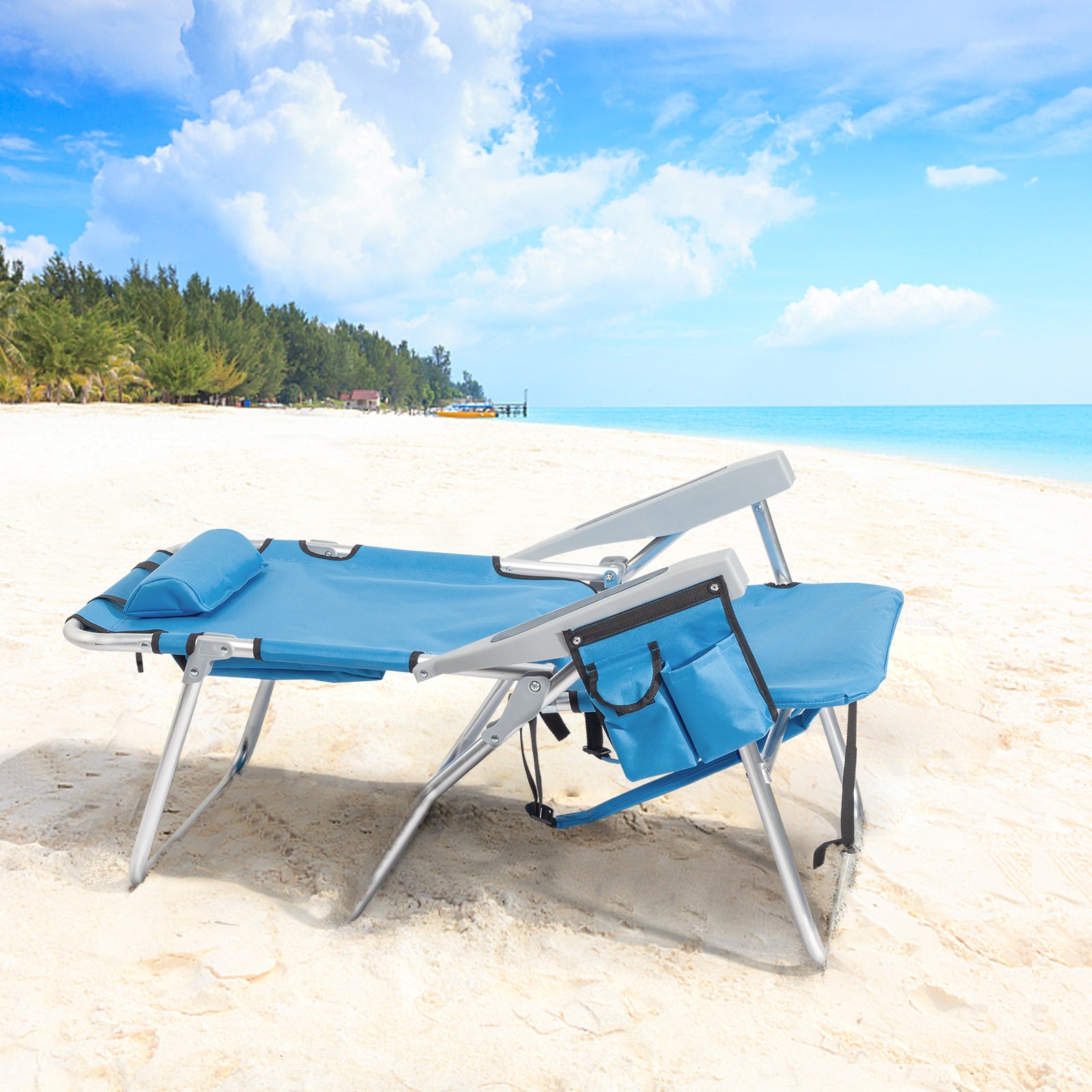 Blue Beach Chair, Heightened