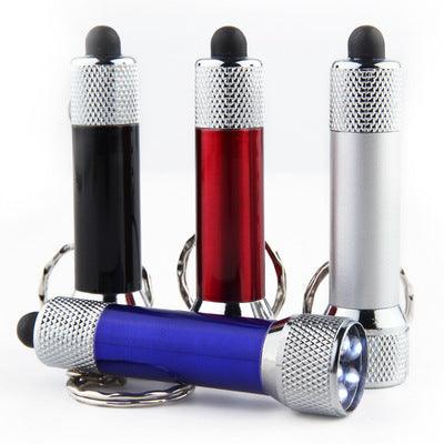 Mini Keychain Light Emergency Night Light Camping Flashlight Portable LED Torch Aluminum Keyring