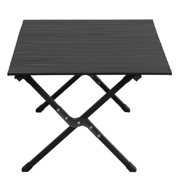 86X60X42cm Black Camping Roll Table