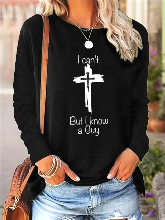 Women's Long Sleeve Hoodless Sweatshirt