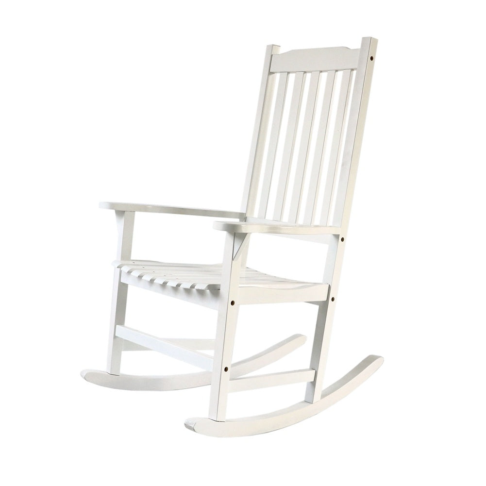 Porch Garden Rocking Chairs White