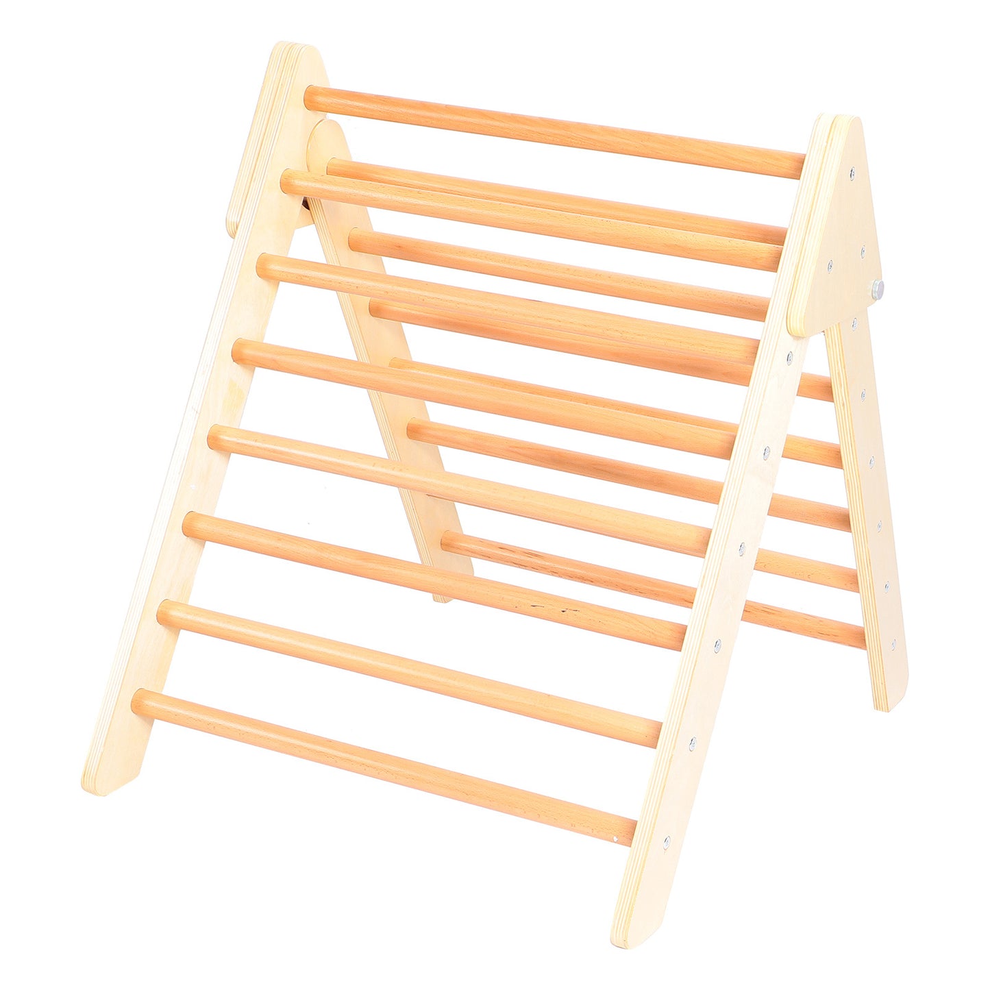 70x70x60CM Foldable Climbing Triangle Climbing Ladder for Infants Young Toddlers