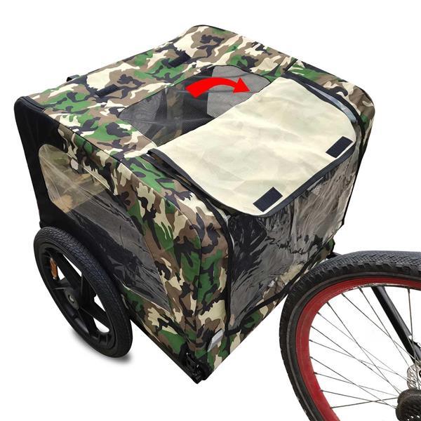 Camouflage Folding Bicycle Trailer