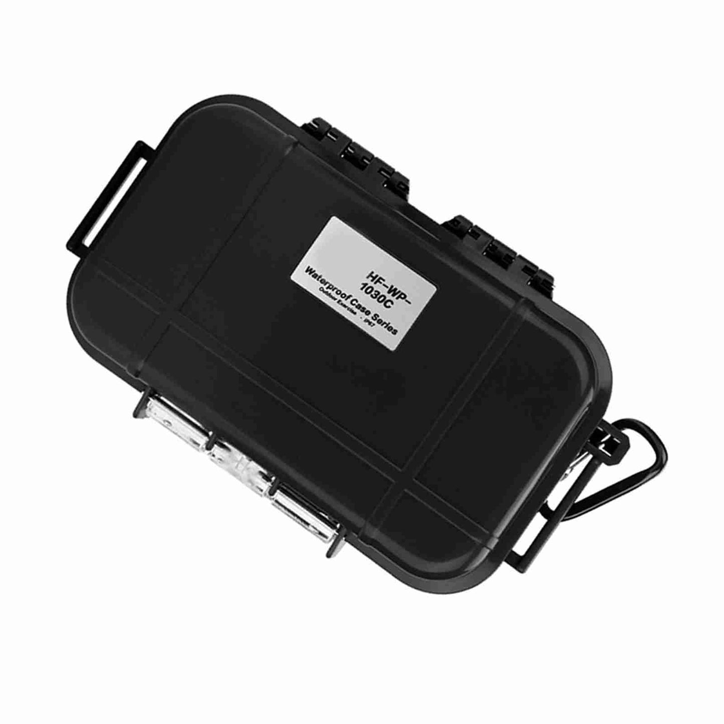 Outdoor Survival Shockproof Waterproof Storage Case Airtight Carry Box Container(Black)