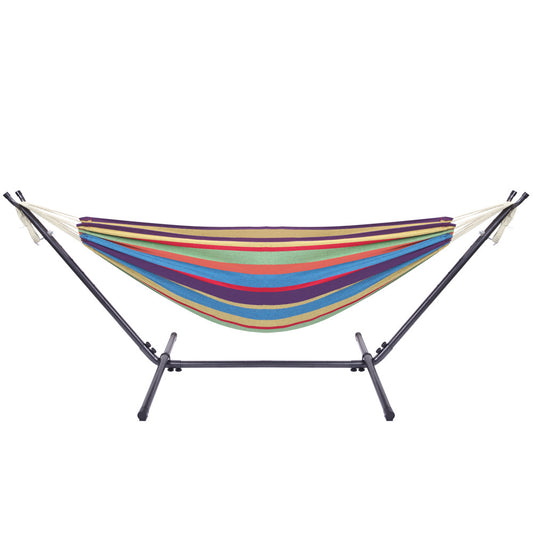 Hammock Steel Frame Stand Swing Chair Home Outdoor Backyard Garden Camp Sleep