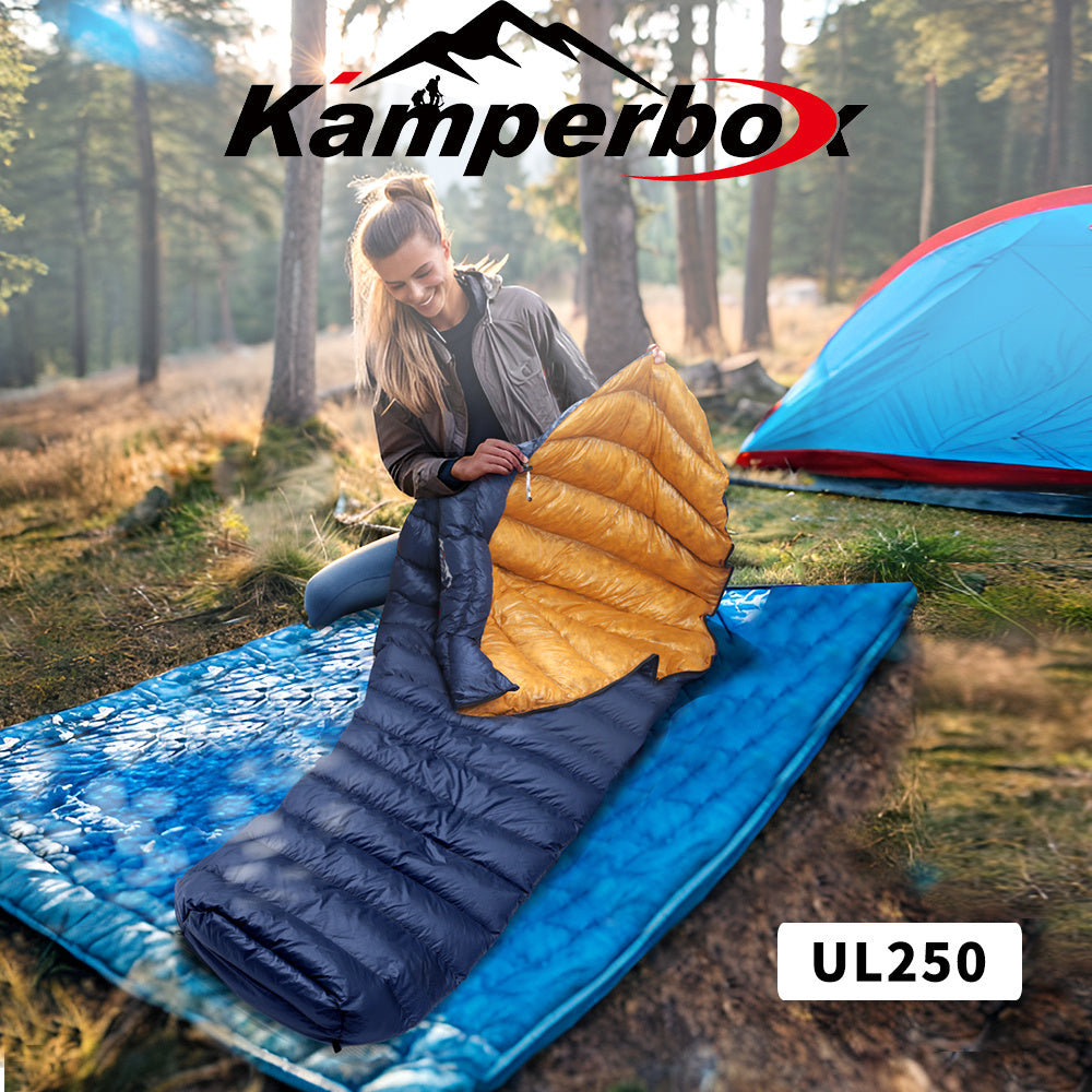 Kamperbox Ultra Light Down Sleeping Bag Outdoor Camping Sleeping Bag UL250