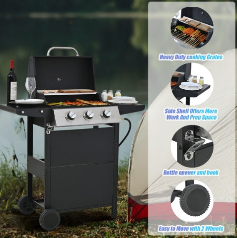 Propane Gas Barbecue, Patio Garden Barbecue