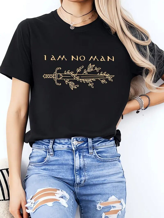 Women's Printed Short Sleeved Shirt