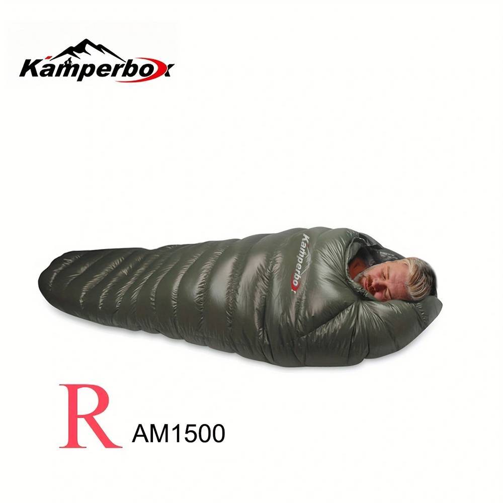 Kamperbox Outdoor Camping Down Sleeping Bag Winter Warm And Waterproof