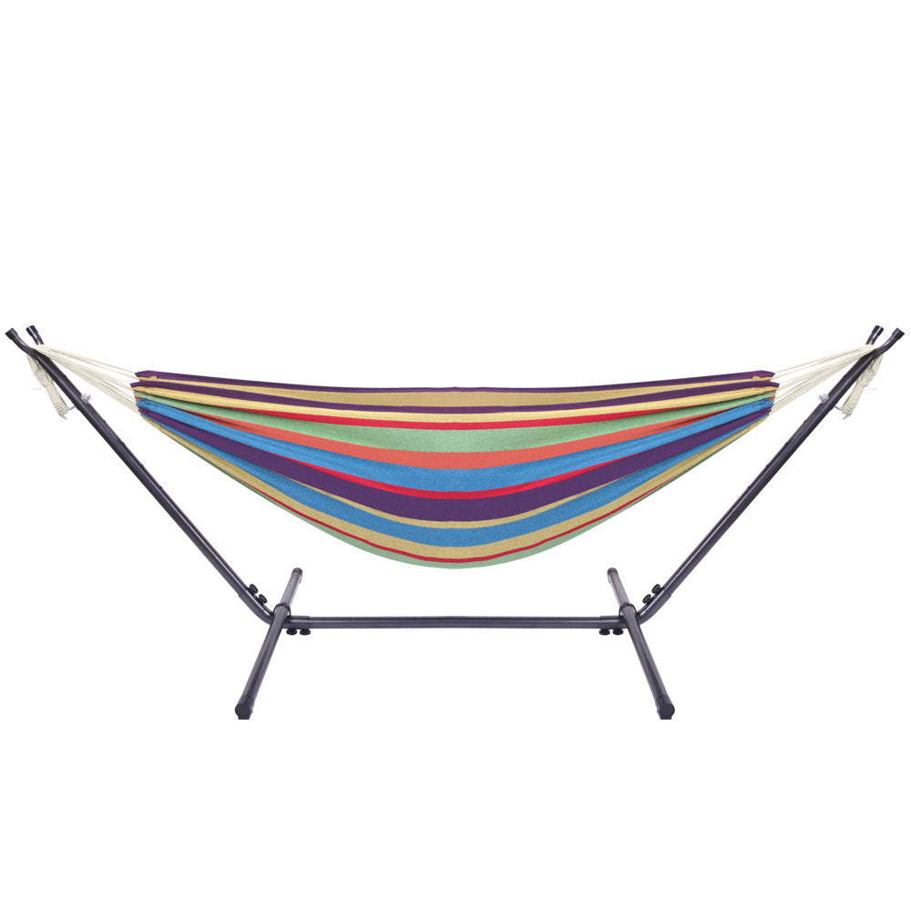 Hammock Steel Frame Stand Swing Chair Home Outdoor Backyard Garden Camp Sleep