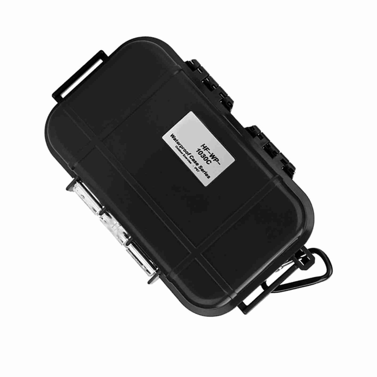 Outdoor Survival Shockproof Waterproof Storage Case Airtight Carry Box Container(Black)