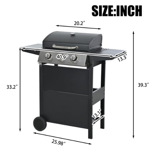 Propane Gas Barbecue, Patio Garden Barbecue