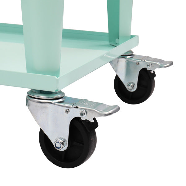 Mint Green Freezer Insulation Trolley 91x84.5x38.5cm Rectangular Plastic Box Freeze Insulation