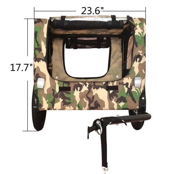 Camouflage Folding Bicycle Trailer