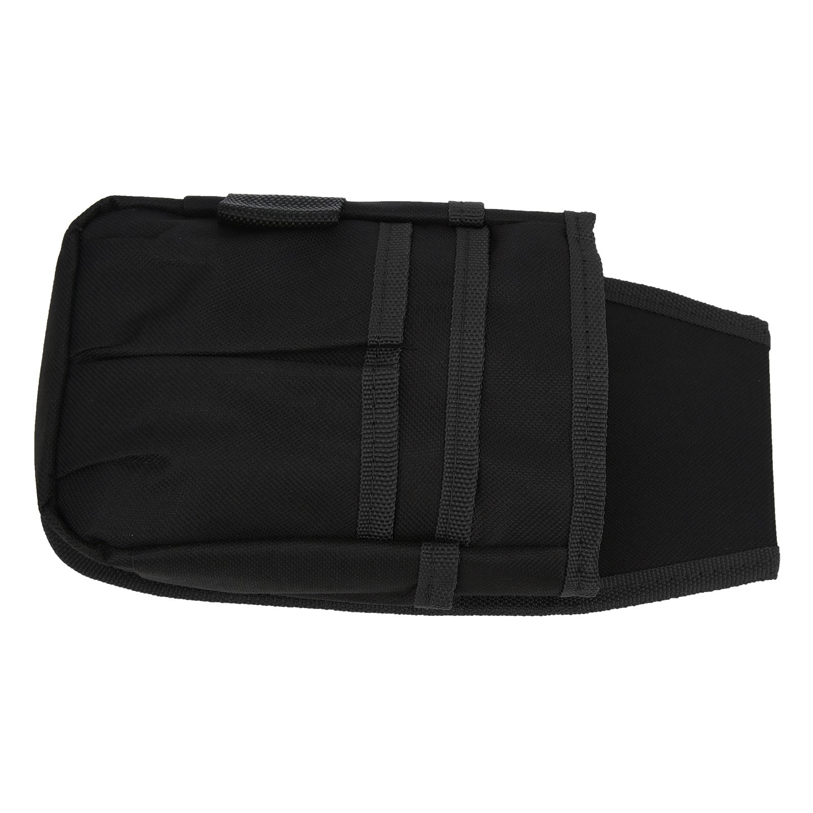 Hardware Tool Bag MultiFunctional Hardware Pouch Container Organizer Storage Bag(Black )