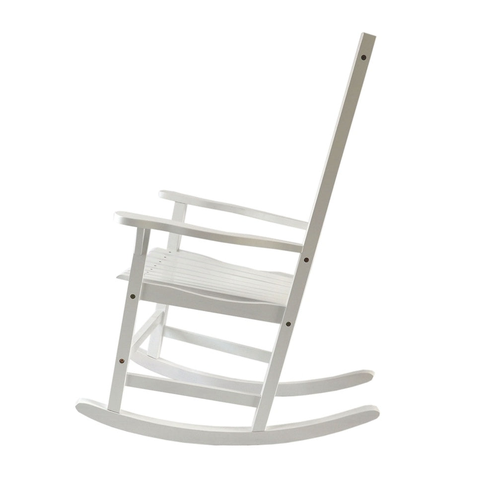 Porch Garden Rocking Chairs White