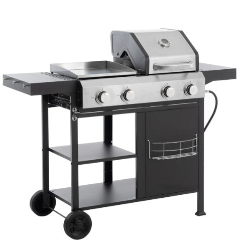 Multi-purpose Burner, Gas Grill And Grill Combination