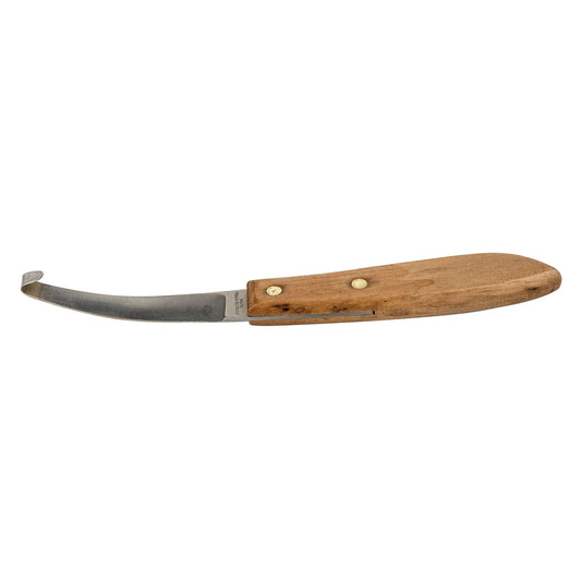 Gatsby RH Thin Blade Hoof Knife with Wood Handle