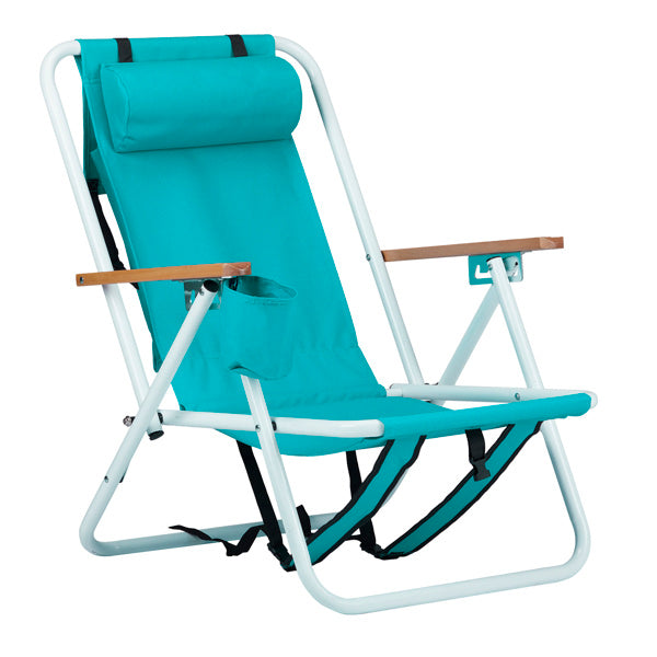 1pc 23x21.7x31.5in Mint Green Beach Chair